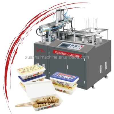 China Advanced Foam Lunch Box Paper Making Machines for Production in Food Beverage Shops for sale