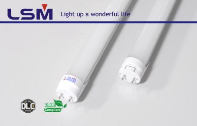 China CE ErP 18W full plastic T8 4ft LED Tube light , SMD2835 5000K - 5500K LED Tubes for sale