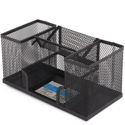 China Economical 4 Compartments and Good Quality Mesh Desk Organizer 4 Compartments for sale