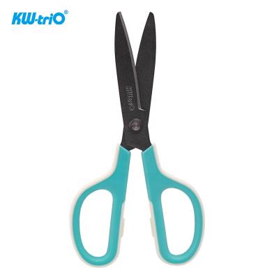 China High quality rustproof and anti soft handle sticky with best price rustproof and anti soft handle sticky paper scissors for sale