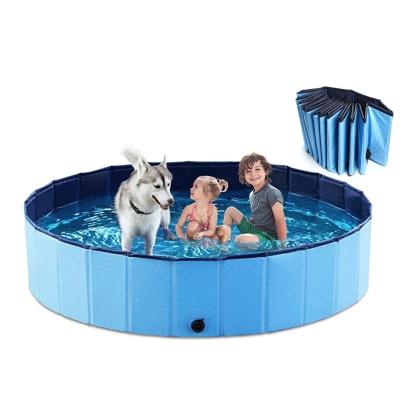 China Sustainable Customizable Hot Selling Cat Dog Pool For Washing Pet Bite Resistant Foldable Swimming Eco Friendly for sale