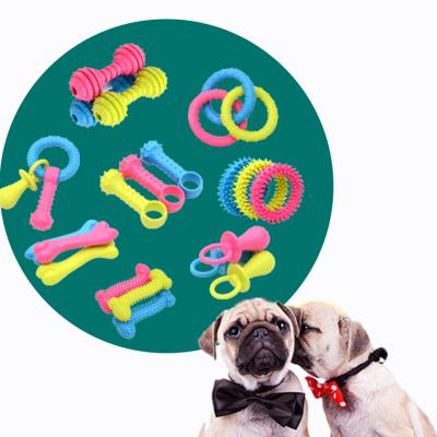 China Durable Colorful Durable Natural Rubber Dog Chewing Toys New Arrivals Pet Chew Toy for sale