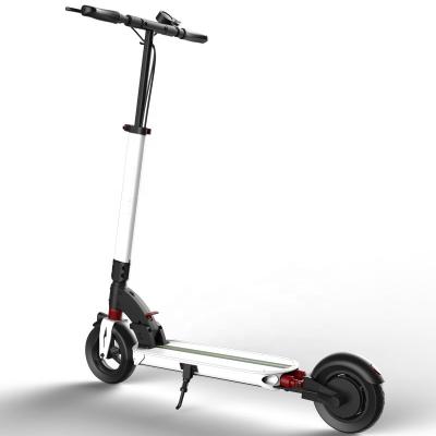 China Rear suspection hide and connect inside at frame body T9 Ultra Light Portable Light Weight Zero Folding Electric Scooter for sale