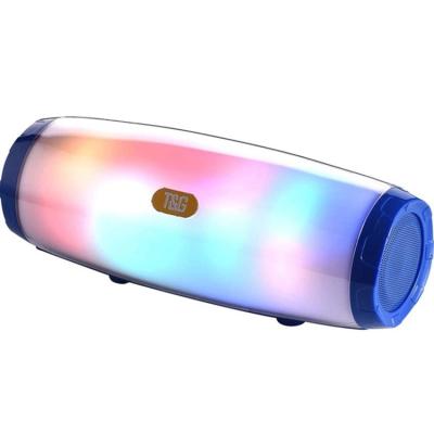 China 2020 Portable Led Speaker LED Speaker IPX7 Waterproof FM Radio Bass LED Wireless Speaker for sale