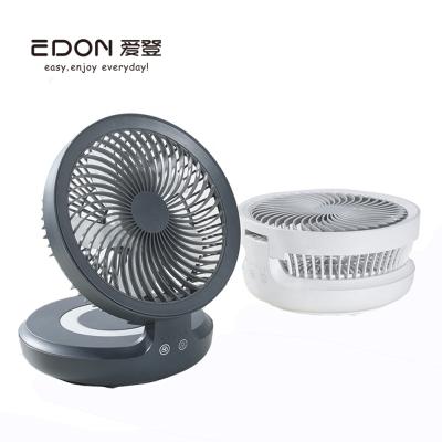 China Circulation Fan With LED Light Edon 2020 Brushless Custom Desktop DC LED Fan for sale