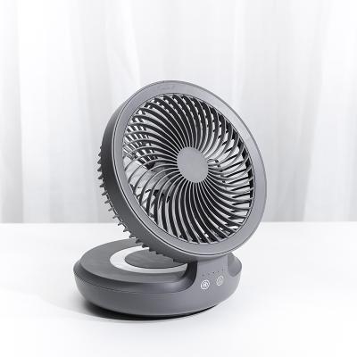 China 6 Inch Dc Desk Fans Hot Sales Battery Charging Mini Portable Handheld USB Rechargeable Small Table Foldable Desktop Fan for sale