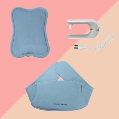 China PVC Hotel Electric Hot Water Bag Long Chargable Hot Water Bag for sale