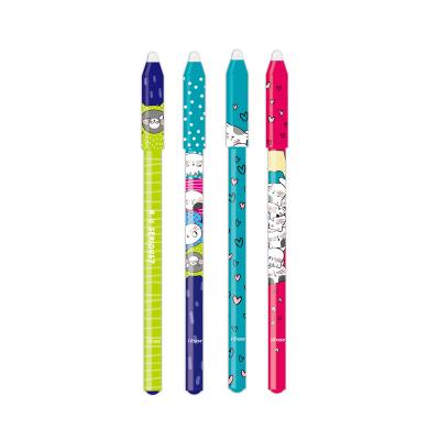 China Normal M&G TANT Cute Kawaii Stationery CATS Crystal Blue 0.5mm Cartoon Gel Ink Erasable Pens for sale