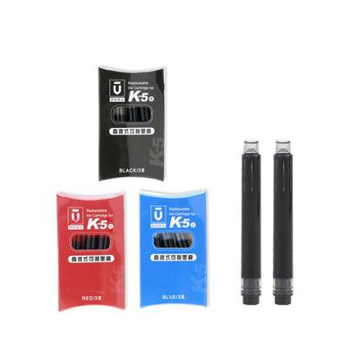 China Wholesale M&G Student Roller Mini Replaceable Ink Bag Liquid Replaceable Ink Cartridge Refill 0.8ml Red Blue Black for sale