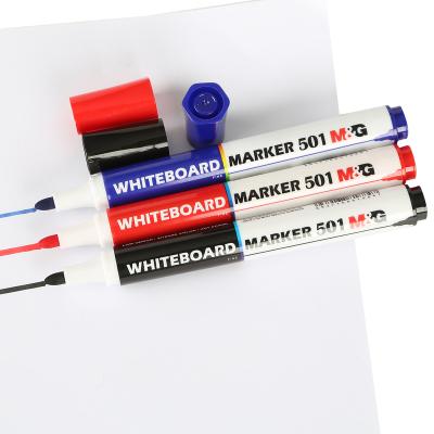 China M&G Whiteboard Marker Black/Blue/Red Economy Whiteboard Marker Pen For Office for sale