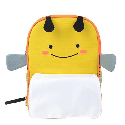 China RPET Waterproof Sublimation Blank Custom Printing Sublimation Masks Diy Backpacks For Kids for sale