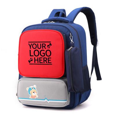 China Nylon customized high school kids fashion kitbag pencil bag cartoon backpacks bag for kids for sale