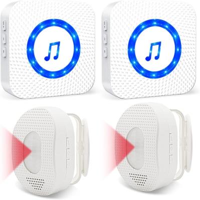 China LIKEPAI Hotel Office Nursing Home Motion Sensor Alarm Door Bed Alarms and Fall Prevention Home Indoor Alert for Elderly for Dementia Patients with 55 Chimes for sale