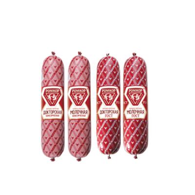 China Sausage Casing Food Packaging Film Roll Plastic PVDC Sausage Casing Film Can Printing for sale