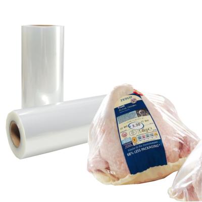 China Heat Shrink Poultry Bags / Cheese Plastic Tube Heat Shrink Wrap Bags For Meat for sale