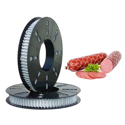 China Wall Clamp Heavy Duty Reel R Shape Sausages Clips Food Standard Packaging 8000Numbers/Roll for sale