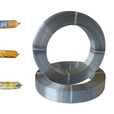 China 5.5kg/Roll Highest Level Food Grade Aluminium Wire Roll Clips For Sausages Casing for sale