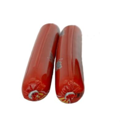 China Transparante PVDC Plastic Sausage Casing Film Hittebestendigheid tot 90C Sausage verpakking Te koop