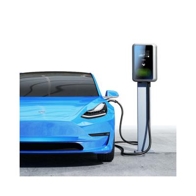 China Widely Used Level 2 32A Fast Wallmount Charging Station 7Kw Wallbox Cheap Electric Car Ev Charger Factory for sale