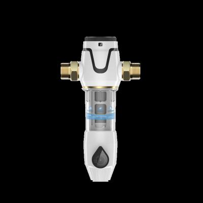 China New Design Commercial Whole Chamber Brass Automatic Backwash Water Filter Pre-Filter For Home Water Purification System for sale