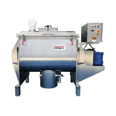 China High Productivity China Stainless Steel Single Shaft Talcum Powder Multi Paddles Mixing Mixer Machine Price for sale