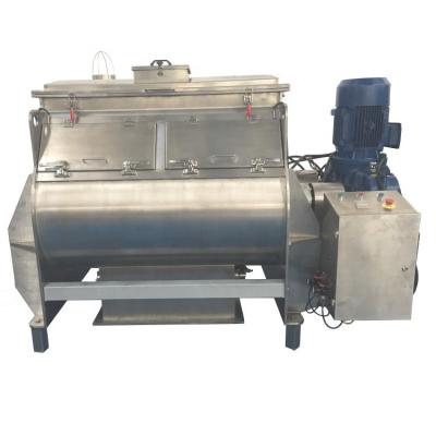 China Easy Operation Cheap Horizontal Powder Double Shaft Paddle Batch Mixer for sale