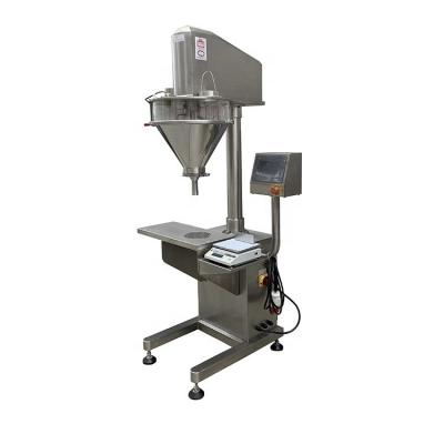 China China Food Grade Chemical Semi-automatic Black Pepper Powder Auger Volumetric Filling Machine for sale