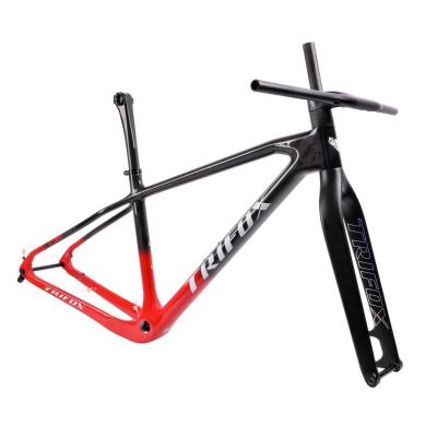 China TRIFOX 29er Mountain Bikes Carbon MTB Hardtail Frameset SDY21 for sale