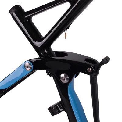 China Popular design mtb mountain bike carbon frame 29er 148mm frame 12mm full suspension TRIFOX mountain bikes for sale