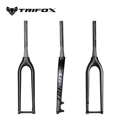 China Inner Rounting Cable 2021 29er 110mm Super Light Carbon MTB Full Bicycle Fork With UD Matte for sale