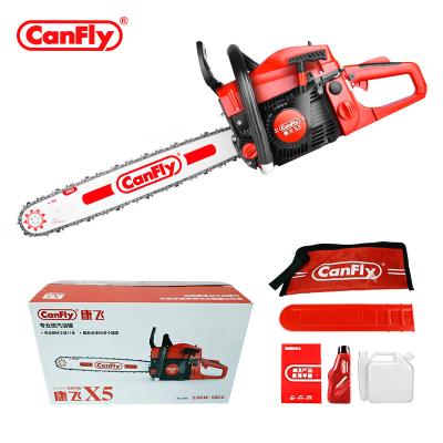 China 2-Stroke CANFLY X5 PETROL CHAINSAW 5800 CHAINSAW 58CC for sale