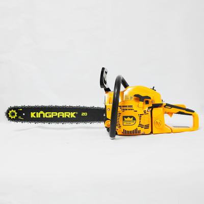 China High Quality 820 Professional 2-Stroke Kingpark Garden Tools 58cc Chainsaw Gasoline Machine for sale