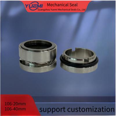 China Syrup Rotor Pump Mechanical Seal 106-20mm 25mm 30mm 35mm 40mm for sale