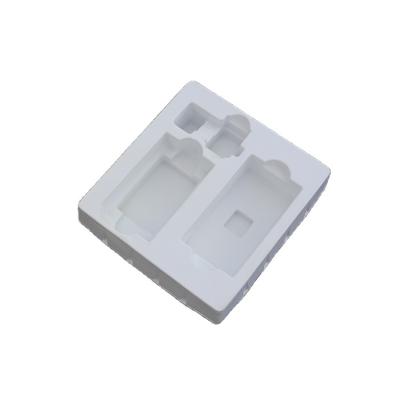 China Low Moq Packaging Material Pet Plastic Packaging Tray White Blister Tray Manufacturer for sale