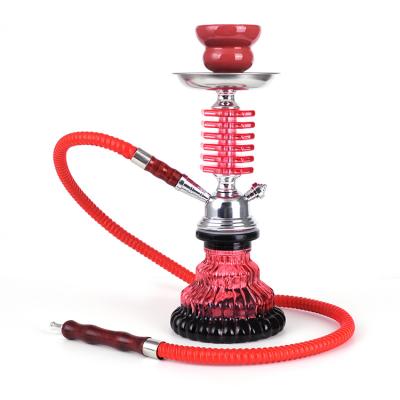 China Simply Operation JL-359AH Factory Price Mini Shisha Wholesale Hookah Set Hot Sale Glass Hookah for sale