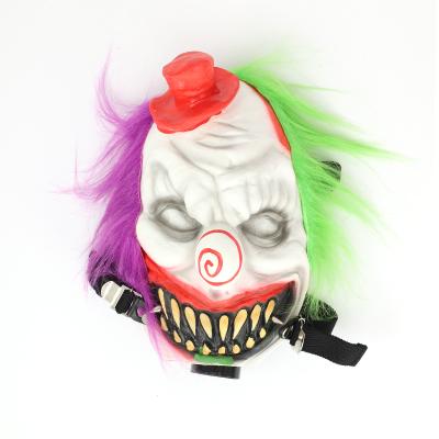 China Halloween Party Wearing Gas Mask Portable Reusable Single Face Silicone Gas Mask In PVC Packing Box for sale