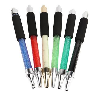 China 2021 Factory Direct Shisha Accessories Hookah Ice Easy Smoking Aluminum Gel-Gel Squirts Shisha Hose for sale