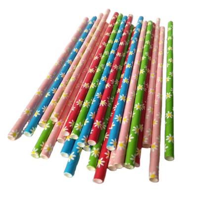 China biodegradable bubble tea paper straw/disposable paper straws biodegradable milktea straws for sale