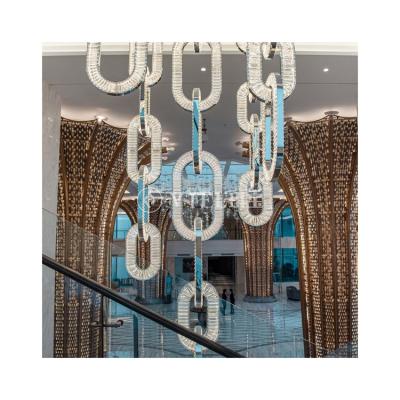 China Modern Design Pendant Lamp Nordic Modern Glass Luxury Chandelier for sale