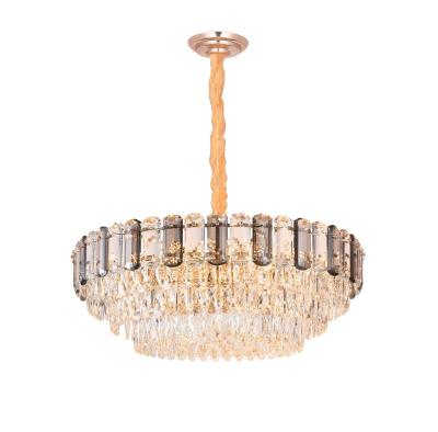 China Designer Modern Luxury Led Contemporary Classic K9 Crystal Chandelier Light for sale