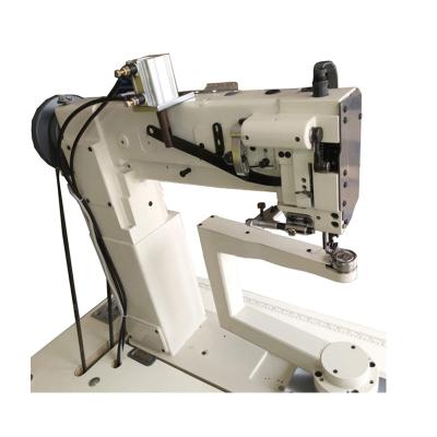 China ZH 8900 U industrial factory arm 360 degree horizontal rotating high curved single needle postbed sewing machine for leather bags for sale