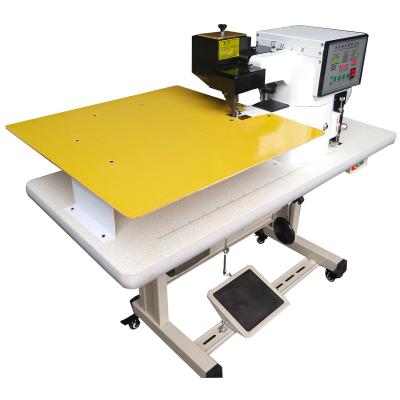 China Automatic Leather Bags Shoes Gift Box Leather Edge Folding Hot Melt Glue Machine for sale