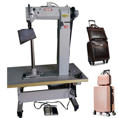 China ZhenHu ZH8365 Factory High Postbed Unison Single Feed Large Shuttle 65CM Needle Sewing Machine For Luggage Bags for sale