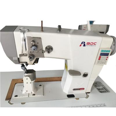 China Factory automatic single needle computer roller postbed feeding shoes industrial sewing machine for sale