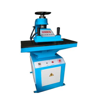 China China Factory New Style 10 Ton Swing Arm Sure Click Press Hydraulic Leather Cutting Machine Widely Used For Leather Cutting Die Working for sale