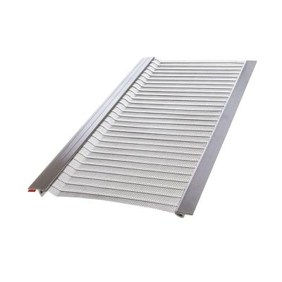 China Modern Top Gutter Guards, NEW Raised Screen Technology Aluminum Gutter Cover, DIY Built. Fits any traditional gutter for sale