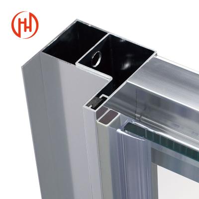 China Modern Satin Anodized Shower Door Header Kit for sale