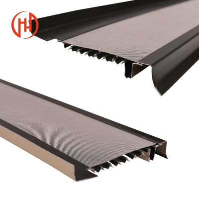 China Modern Aluminum Rainwater Gutter Covering Guard for sale