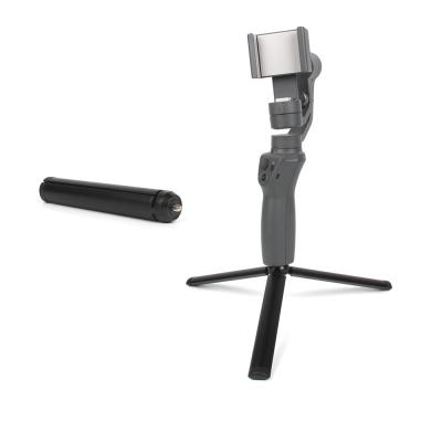 China Mini Aluminum Alloy Tripod Stand Handheld Stabilizer Aluminum Alloy Gimbal for DJI OSMO Action, OSMO Pocket, OSMO Mobile 2 3 4 Smooth for sale