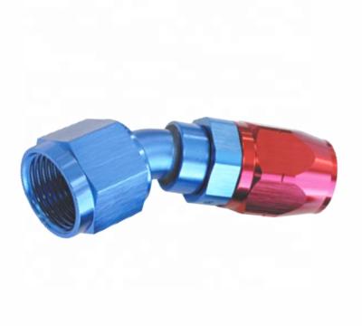 China Auto-Oil Line Fitting Adapter Swivel Hose End Fitting Oil/Fuel/Gas Line Hose AN4 AN6 AN8 AN10 AN12 AN16 AN20 for sale